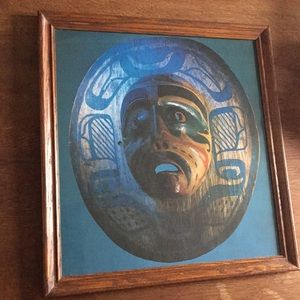 Amazing Pacifc Northwest Native Mask